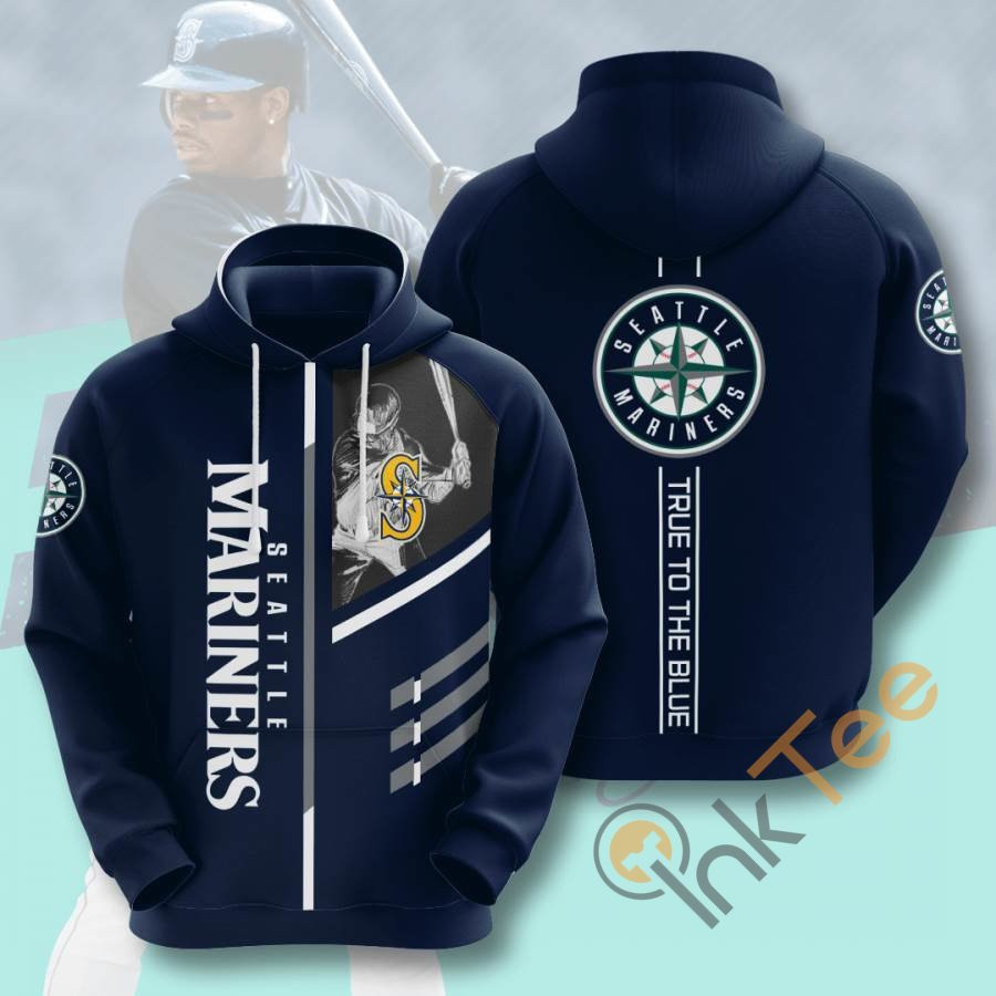 Sports Baseball Mlb Seattle Mariners Usa 306 Hoodie 3D