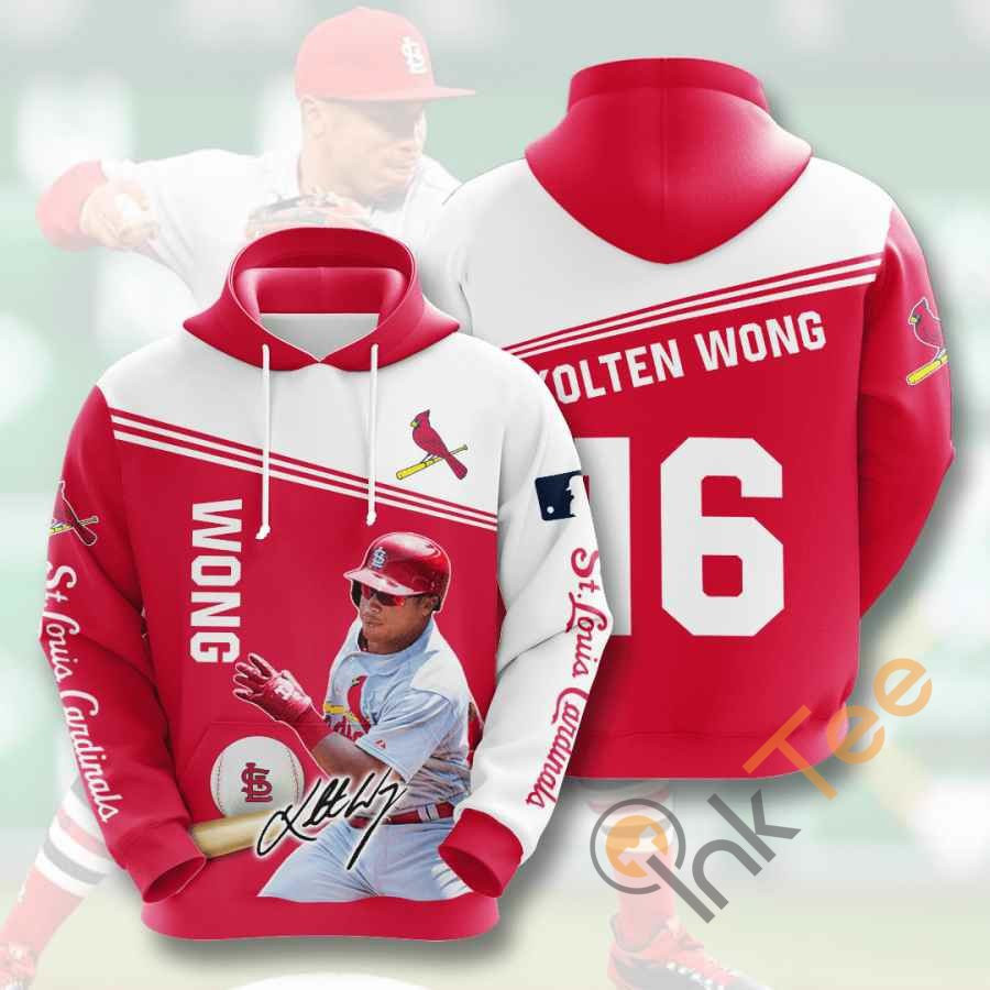Sports Baseball Mlb St Louis Cardinals Kolten Wong Usa 1229 Hoodie 3D