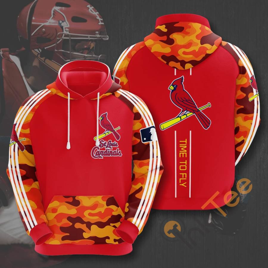 Sports Baseball Mlb St Louis Cardinals Usa 653 Hoodie 3D