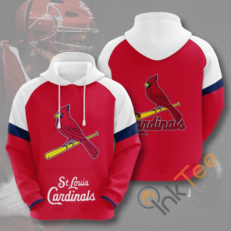 Sports Baseball Mlb St Louis Cardinals Usa 658 Hoodie 3D