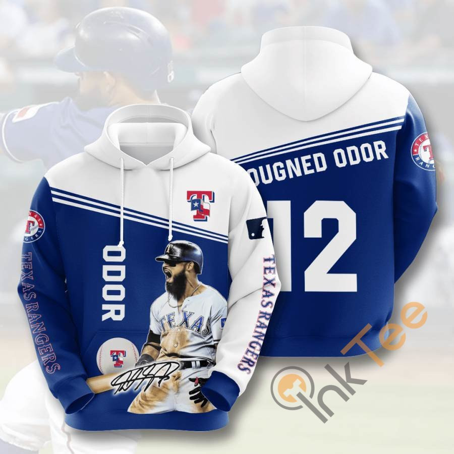 Sports Baseball Mlb Texas Rangers Rougned Odor Usa 1245 Hoodie 3D