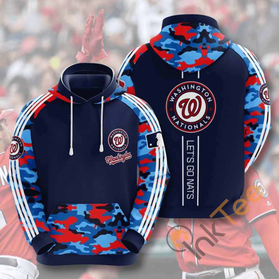 Sports Baseball Mlb Washington Nationals Usa 684 Hoodie 3D