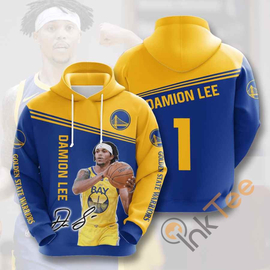 Sports Basketball Nba Golden State Warriors Damion Lee Usa 1030 Hoodie 3D