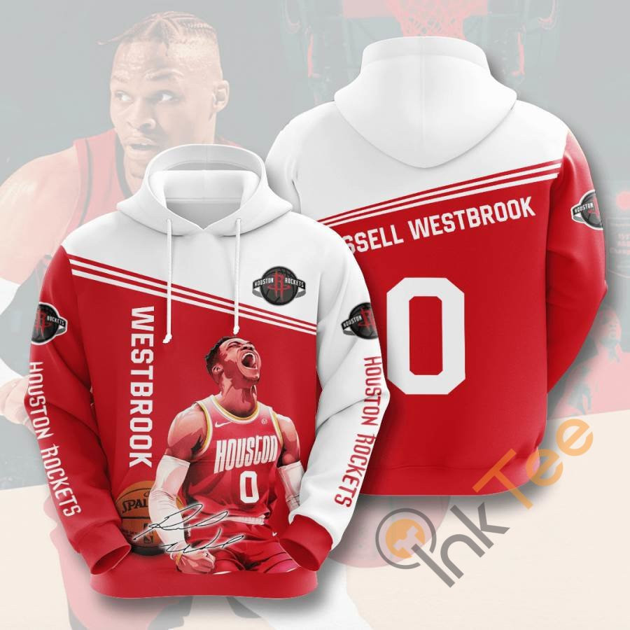 Sports Basketball Nba Houston Rockets Usa 505 Hoodie 3D