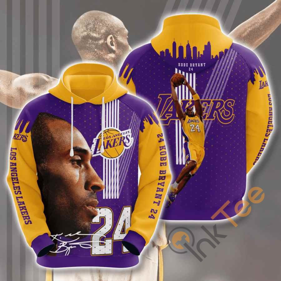 Sports Basketball Nba Los Angeles Lakers Kobe Bryant Usa 1101 Hoodie 3D