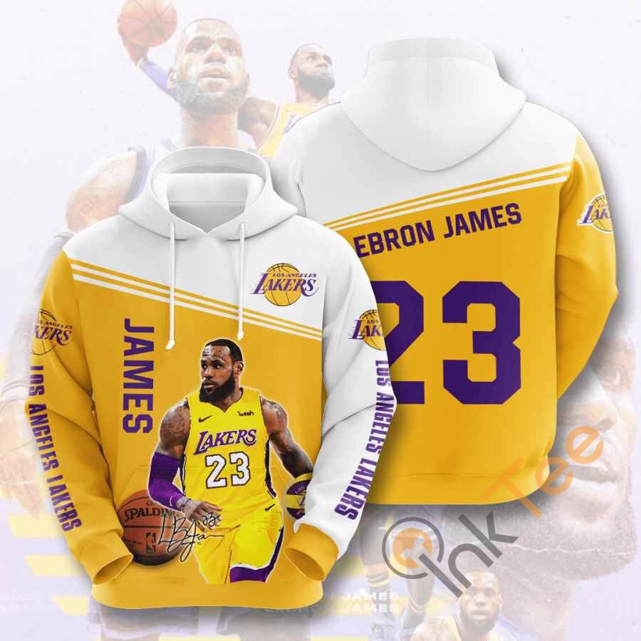 Sports Basketball Nba Los Angeles Lakers Usa 531 Hoodie 3D