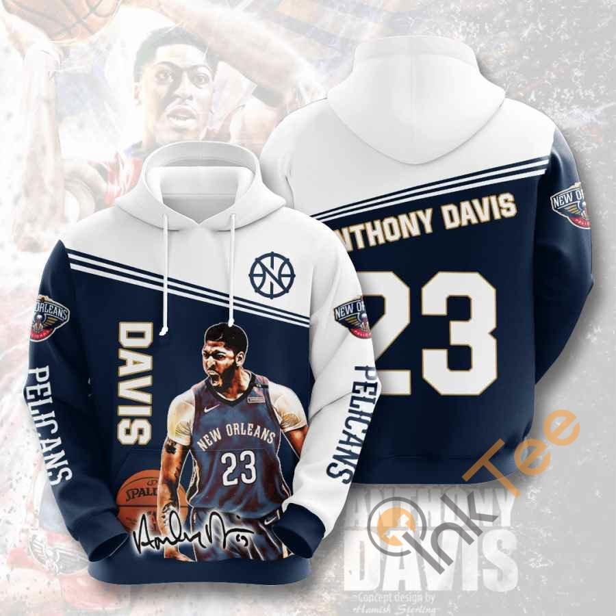 Sports Basketball Nba New Orleans Pelicans Anthony Davis Usa 1139 Hoodie 3D