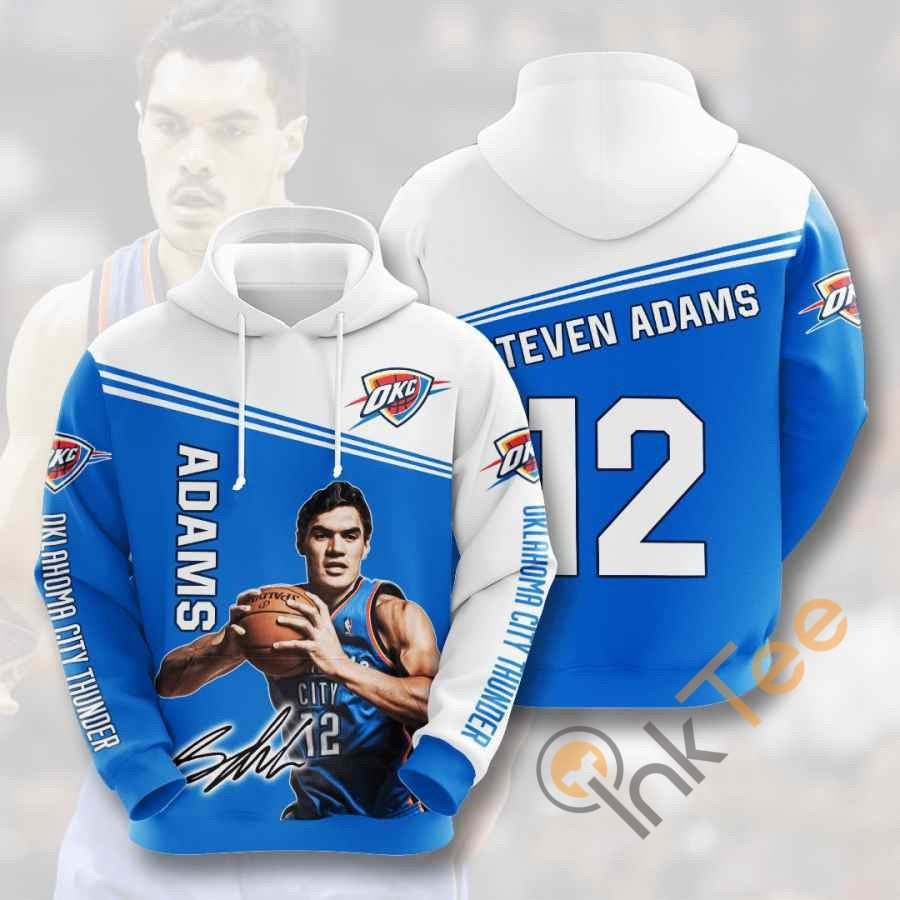 Sports Basketball Nba Oklahoma City Thunder Steven Adams Usa 1172 Hoodie 3D