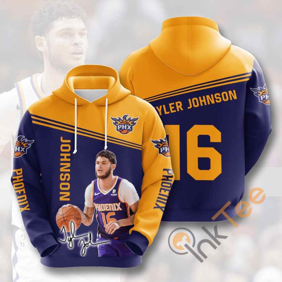 Sports Basketball Nba Phoenix Suns Tyler Johnson Usa 1201 Hoodie 3D