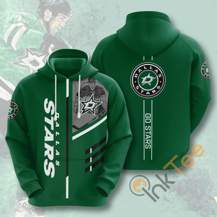 Sports Hockey Nhl Dallas Stars Usa 137 Hoodie 3D