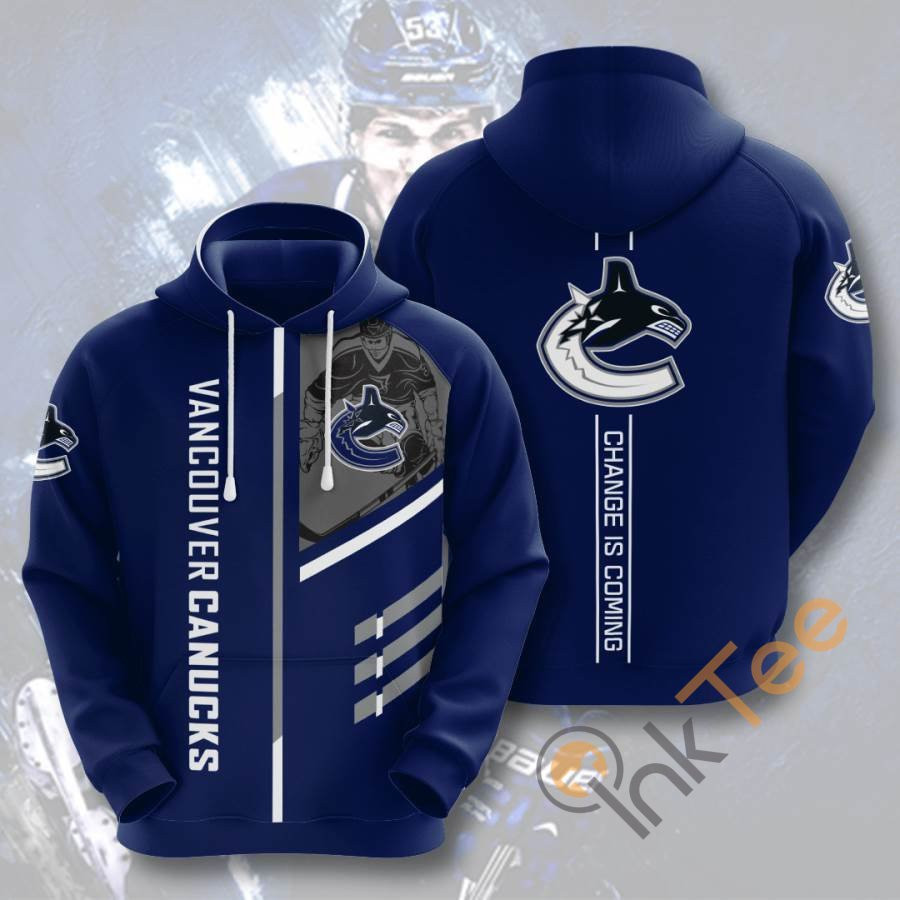 Sports Hockey Nhl Vancouver Canucks Usa 342 Hoodie 3D