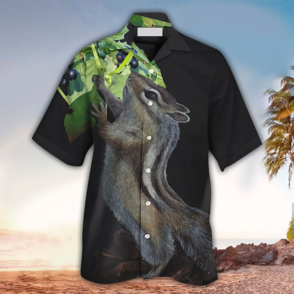 Squirrel Shirt Squirrel Hawaiian Shirt For Squirrel Lovers Shirt For Men and Women