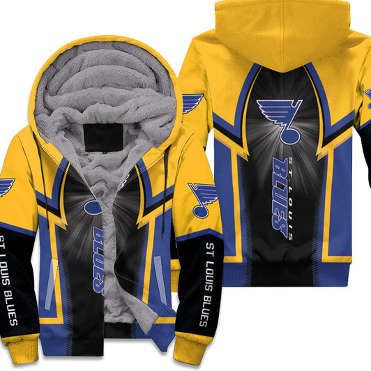 St Louis Blues Nhl For St Louis Blues Fan 3D Fleece Hoodie