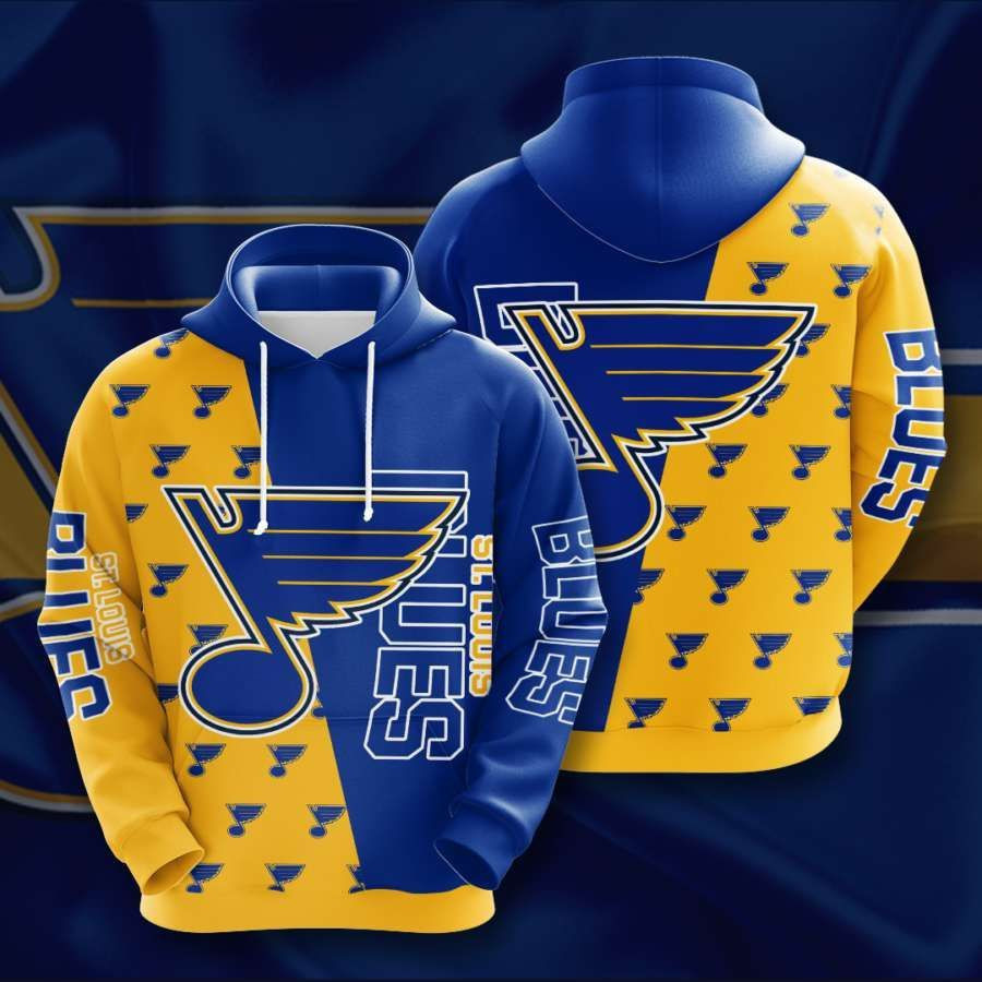 St Louis Blues No1838 Custom Hoodie 3D All Over Print