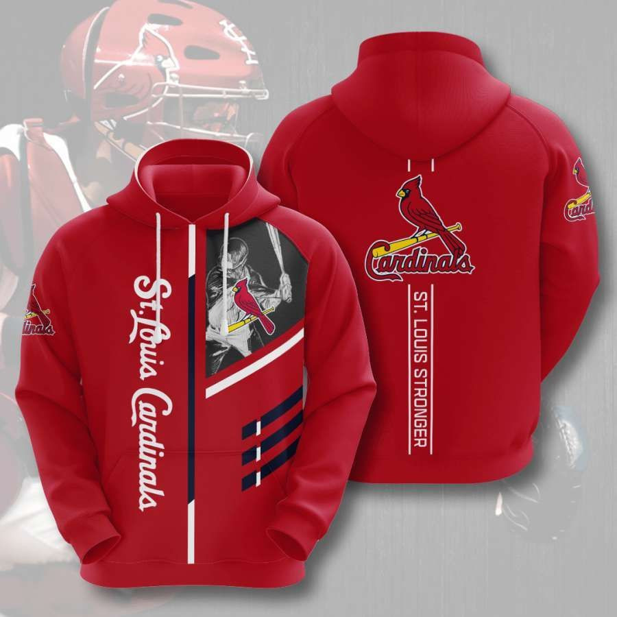 St Louis Cardinals No1840 Custom Hoodie 3D All Over Print
