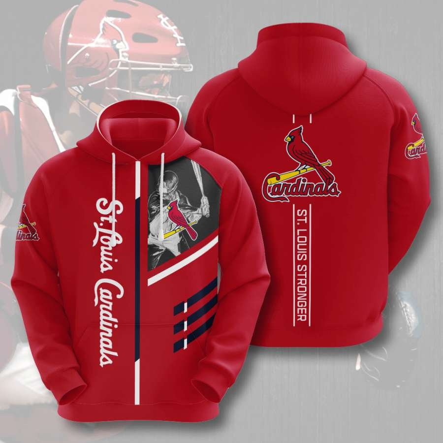 St Louis Cardinals No1840 Custom Hoodie 3D