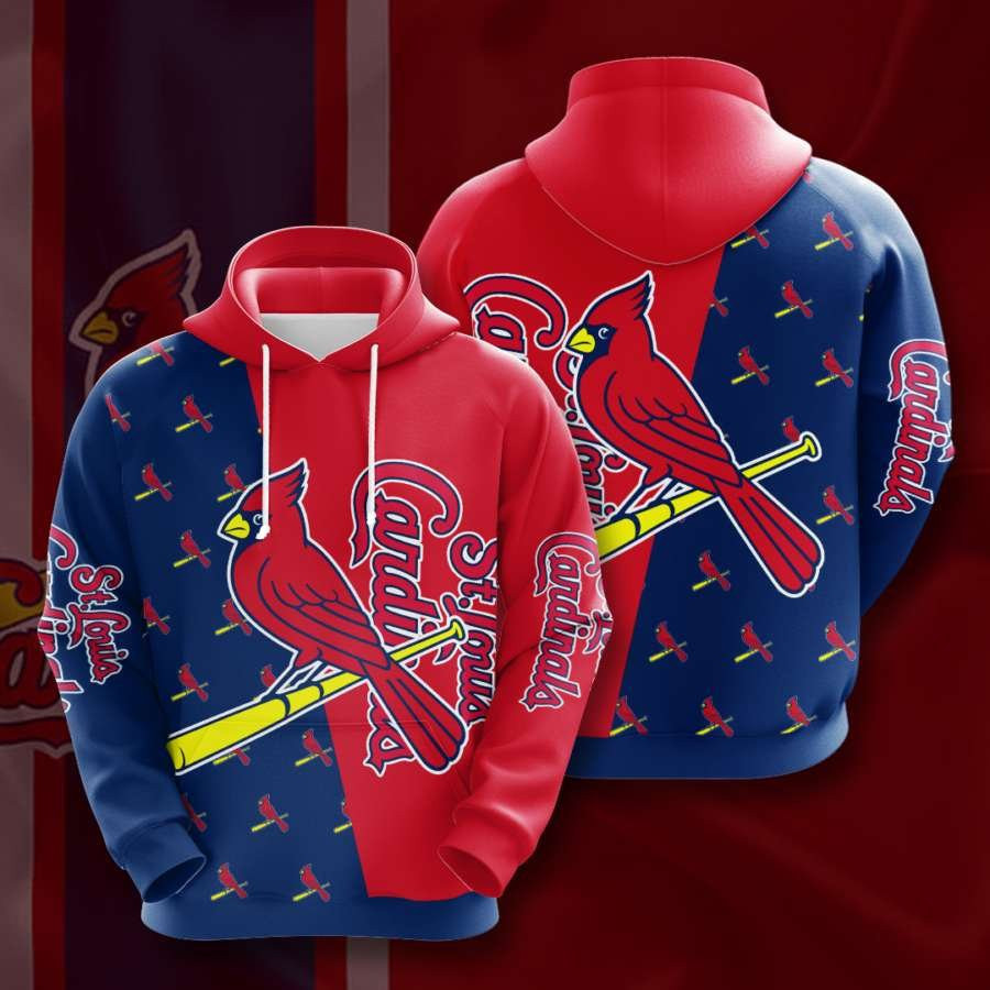 St Louis Cardinals No1847 Custom Hoodie 3D