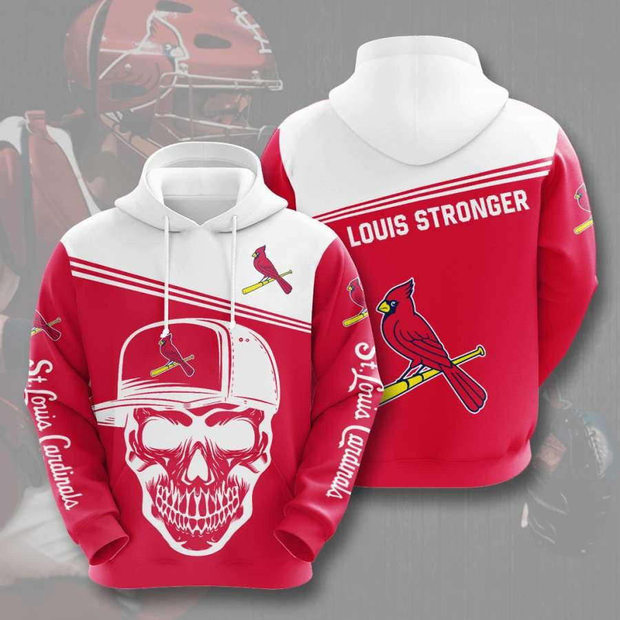 St Louis Cardinals No1850 Custom Hoodie 3D
