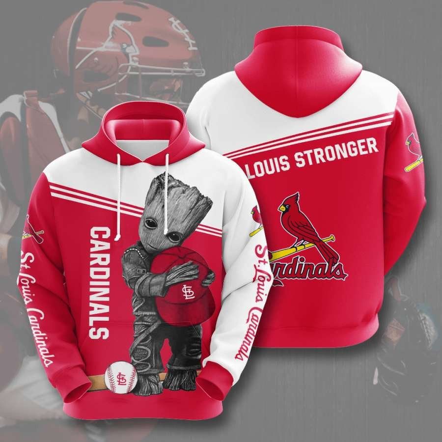 St Louis Cardinals No1851 Custom Hoodie 3D