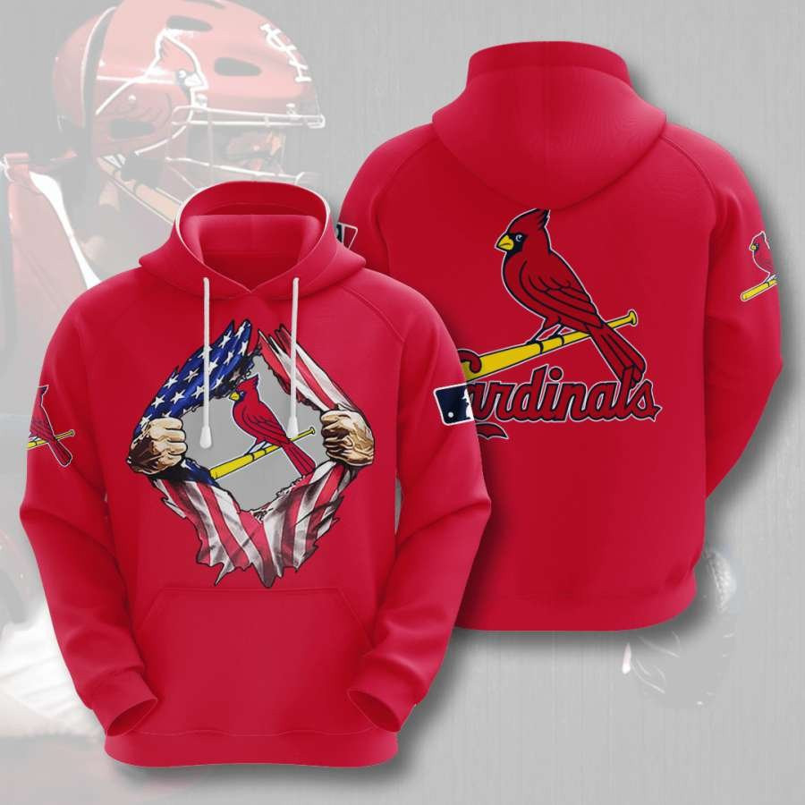 St Louis Cardinals No1853 Custom Hoodie 3D