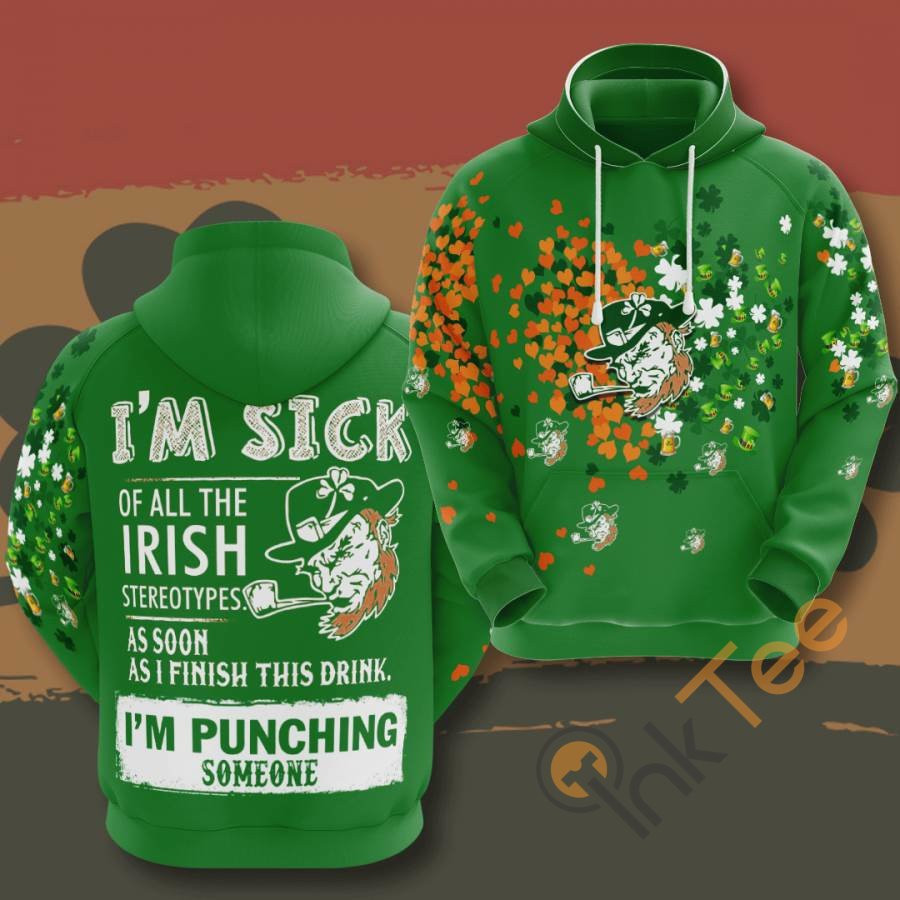 St Patrick39s Day Usa 1053 Hoodie 3D