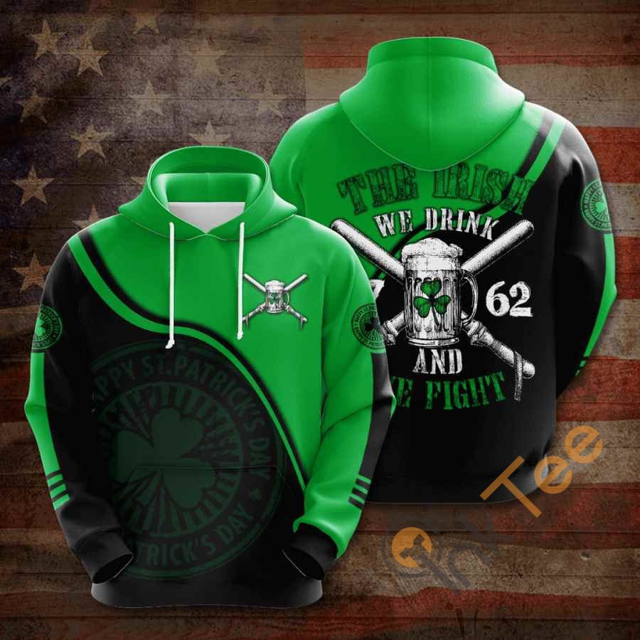 St Patrick39s Day Usa 1252 Hoodie 3D