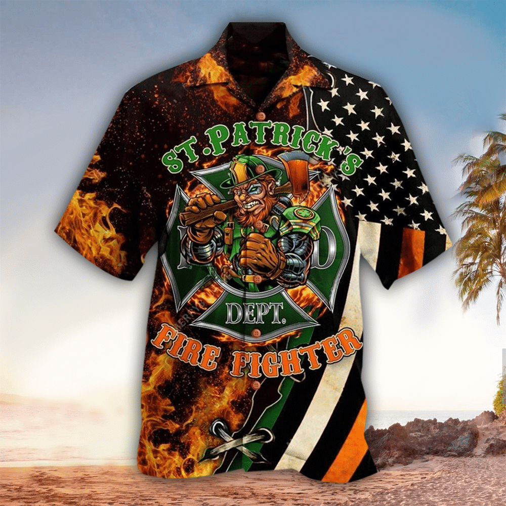 St Patricks Day Hawaiian Shirt St Patricks Day Lover Gifts Shirt For Men and Women