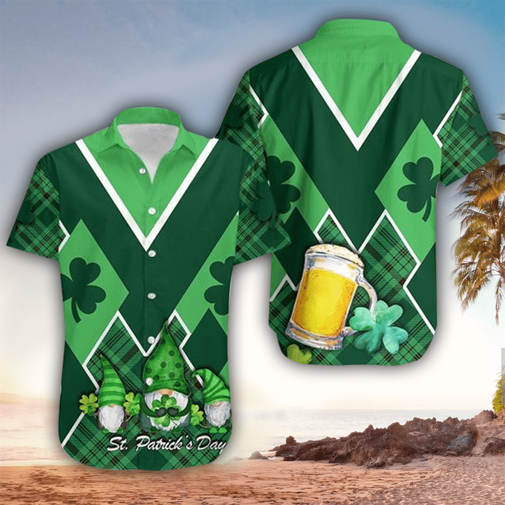 St Patricks Day Hawaiian Shirt St Patricks Day Shirt For St Patricks Day Lover Shirt For Men and Women