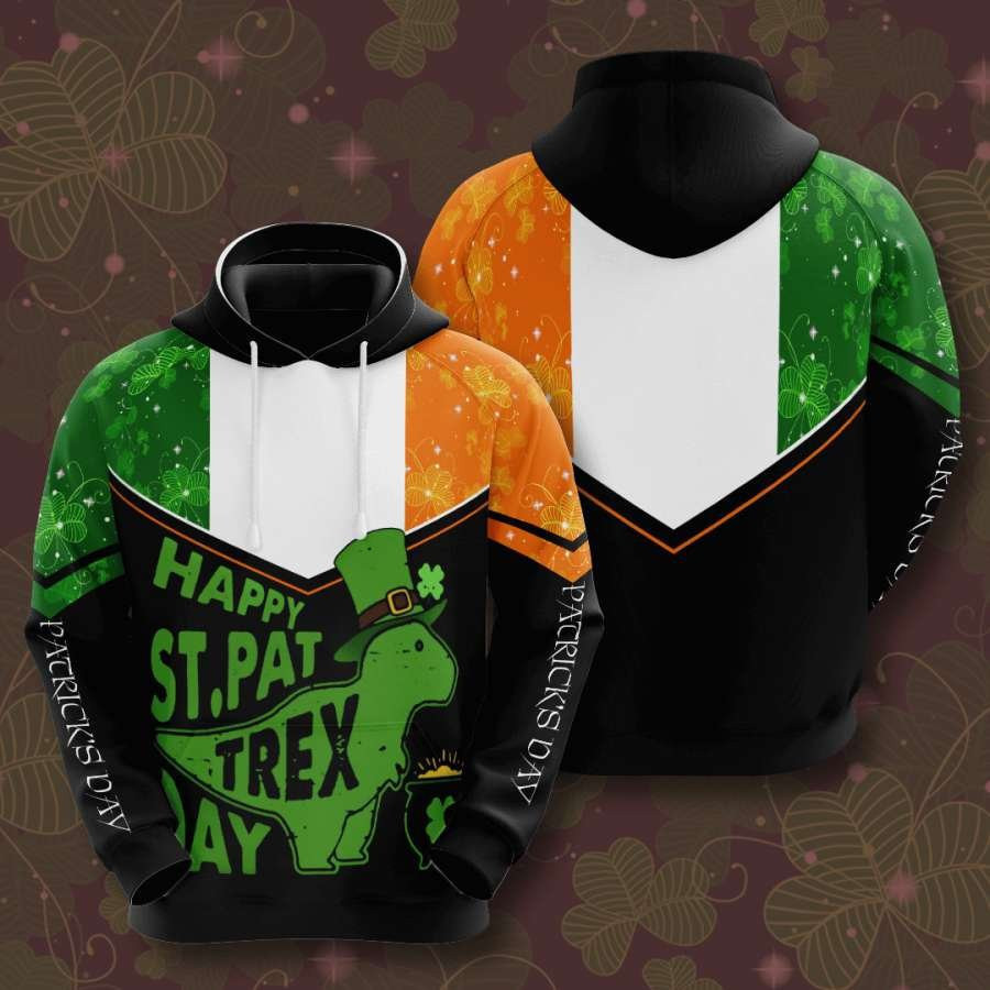 St Patricks Day No1857 Custom Hoodie 3D