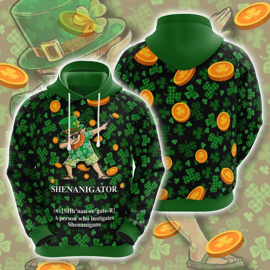 St Patricks Day No1864 Custom Hoodie 3D