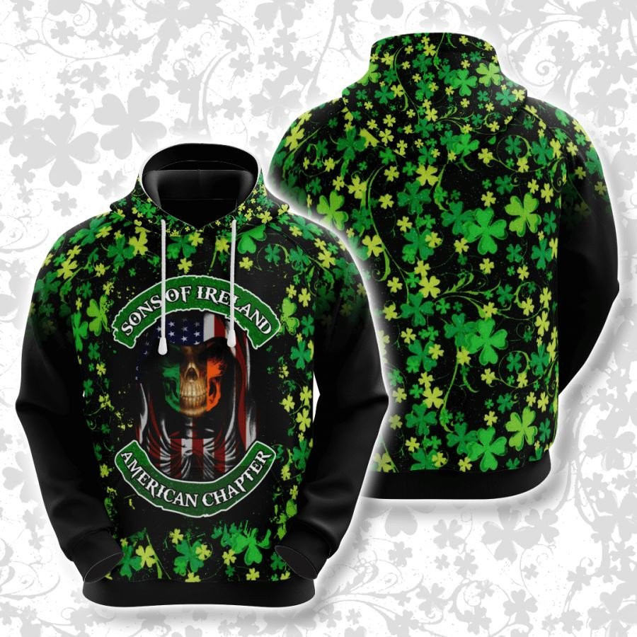 St Patricks Day No1866 Custom Hoodie 3D