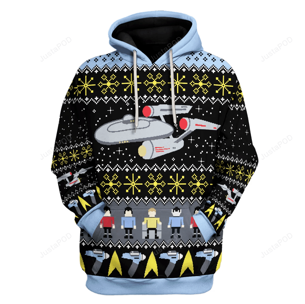 Star Trek 3d All Print Hoodie