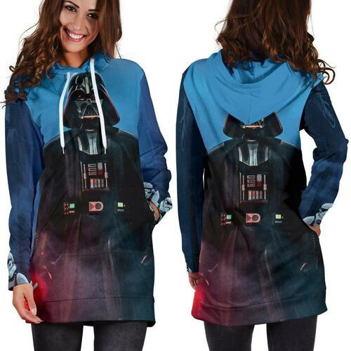 Star Wars Hoodie Dress Sweater Dress Sweatshirt Dress 3d All Over Print For Women Hoodie