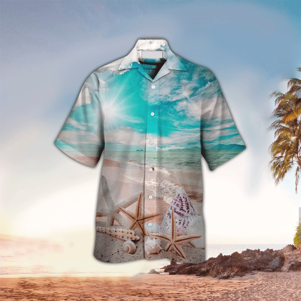Starfish Hawaiian Shirt For Men Starfish Lover Gifts Shirt for Men and Women