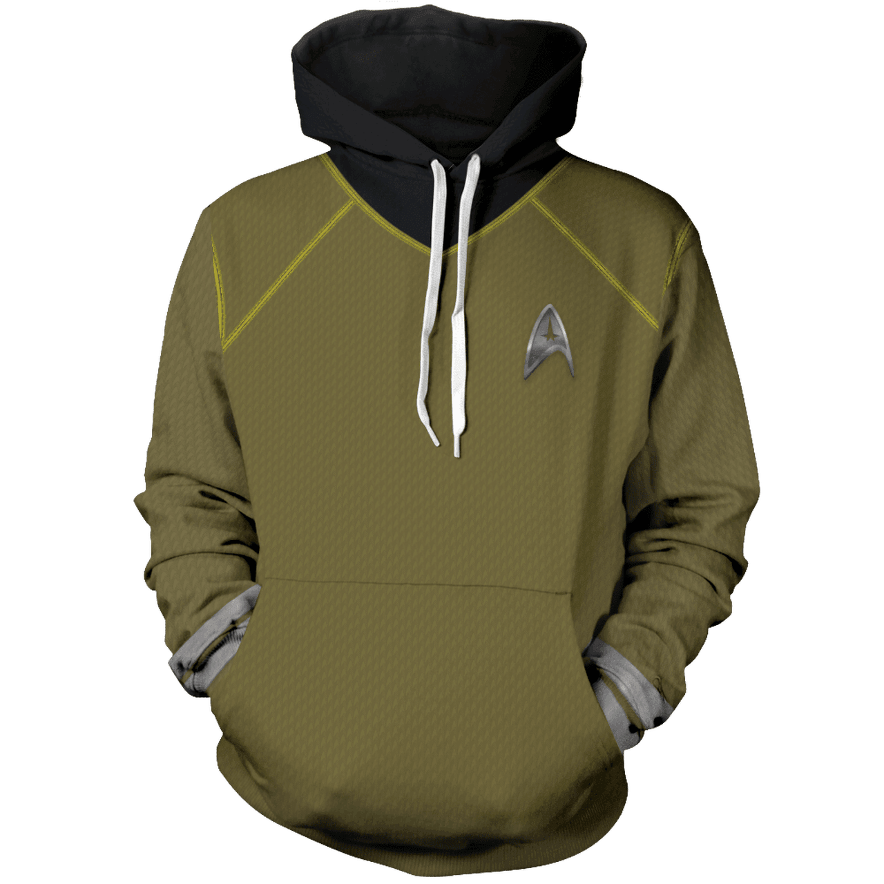 Starfleet Command 3d All Over Print Hoodie