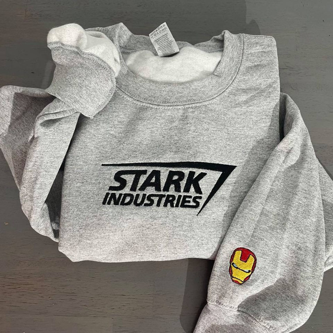 Stark Industries Embroidered Sweatshirt