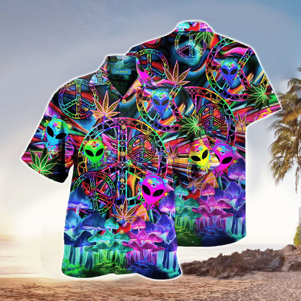 Stay Trippy Little Hippie Hawaiian Shirt for Men and Women