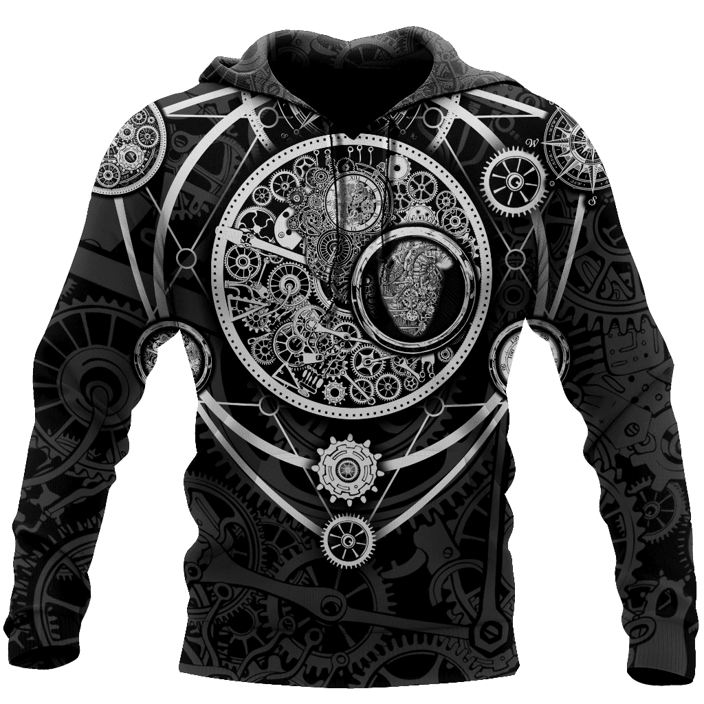 Steampunk Heart of Mechanic 3D All Over Print | Hoodie | For Men & Women | Fu