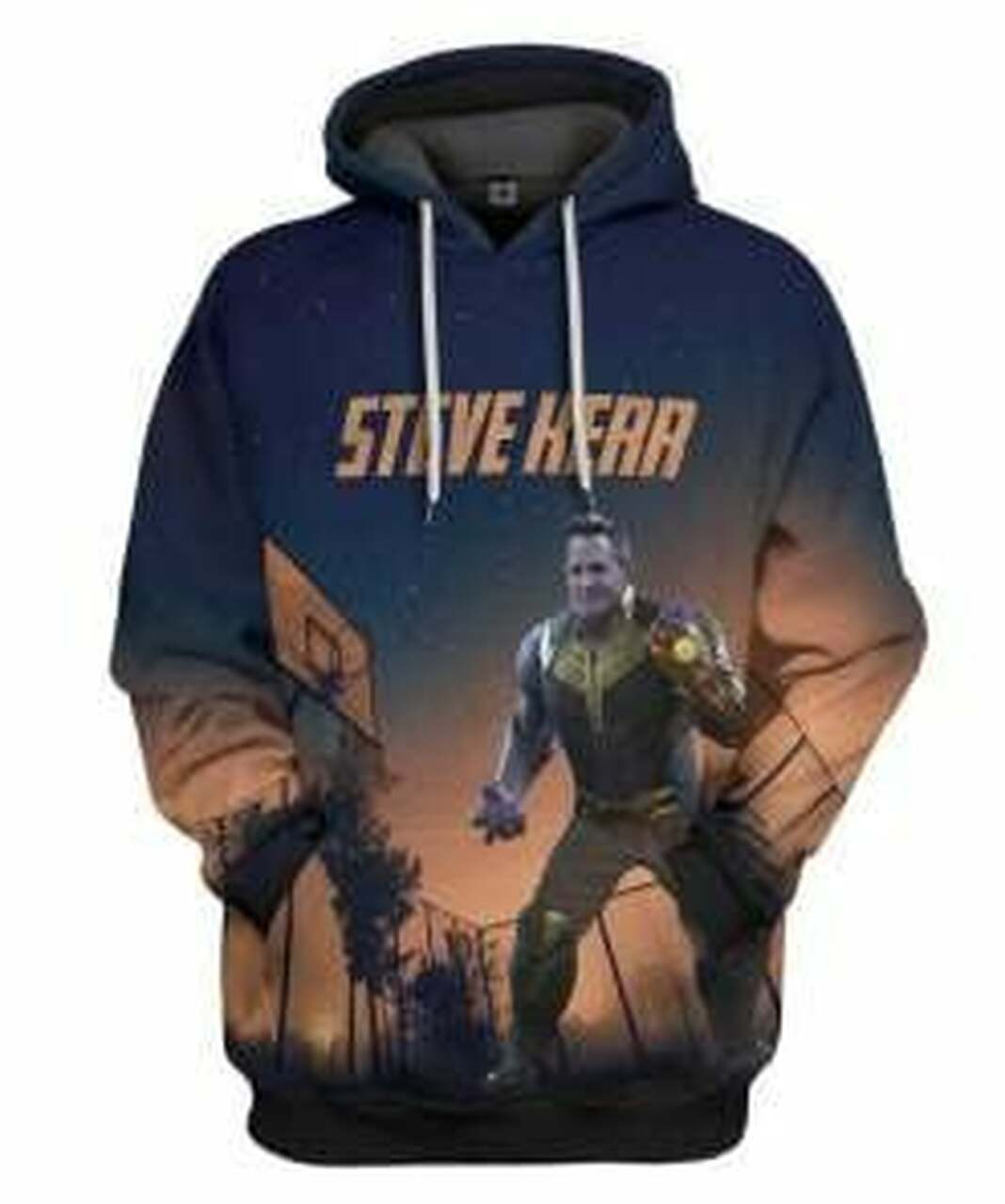 Steve Ker 3d All Over Print Hoodie