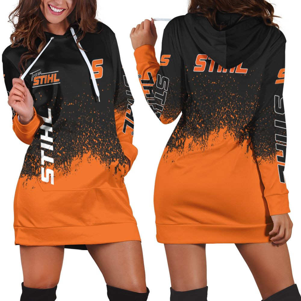 Stihl Logo For Lovers 3d Hoodie Dress Sweater Dress Sweatshirt Dress