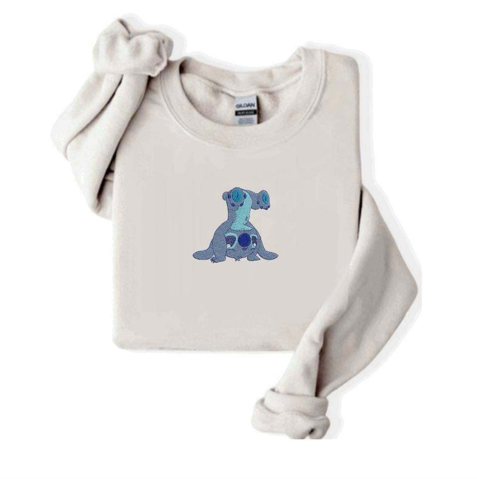 Stitch Embroidered Sweatshirt