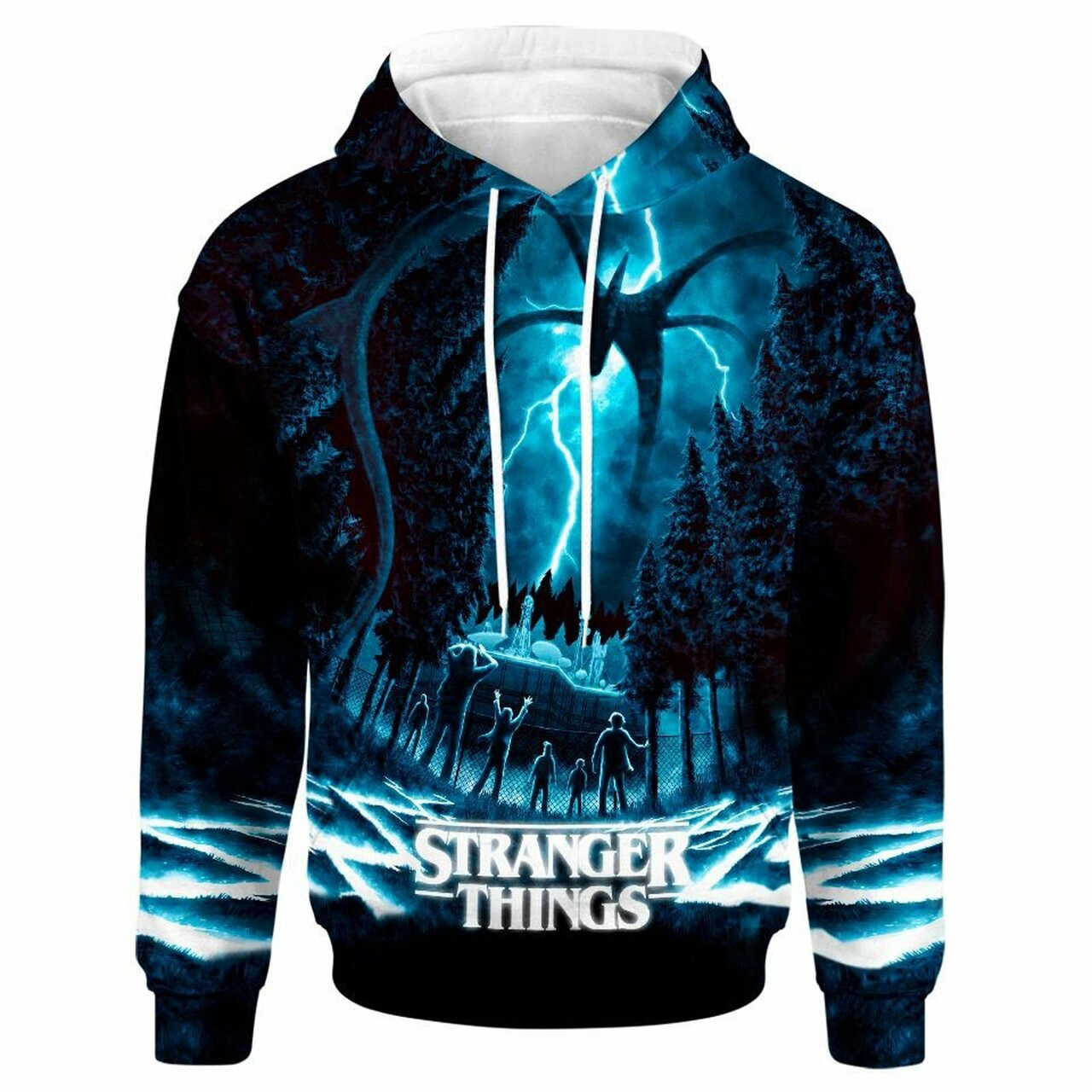 Stranger Things The Shadow Monster Unisex Hoodie