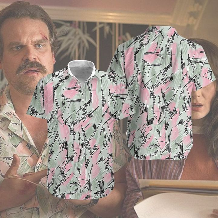 Stranger.Things Jim Hopper David Hawaiian Shirt For Men Women Adult