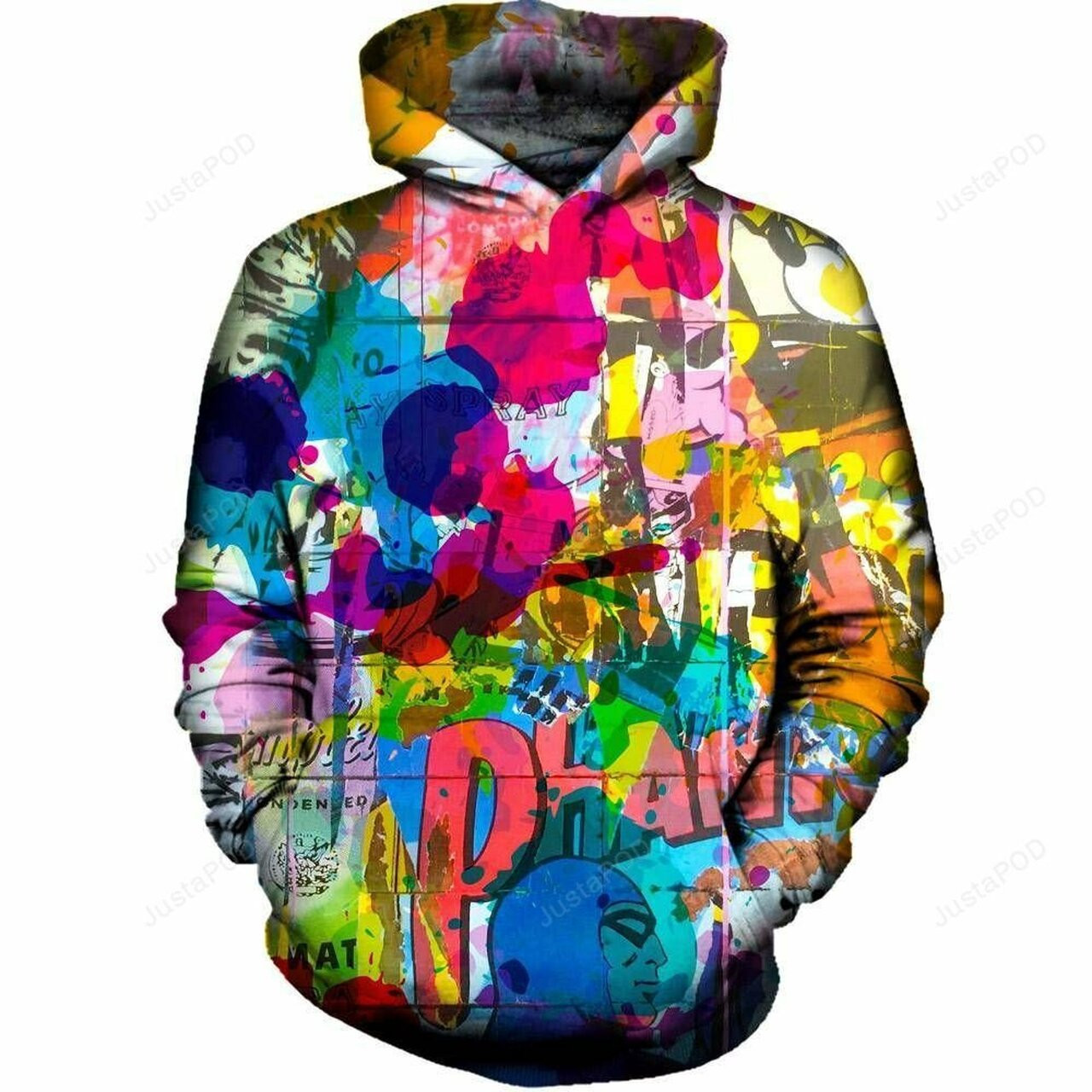 Street Art 3d All Over Printed Hoodie