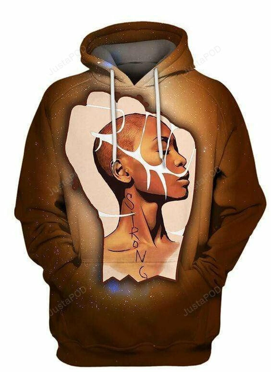 Strong Black Girl Magic Woman 3d All Over Print Hoodie