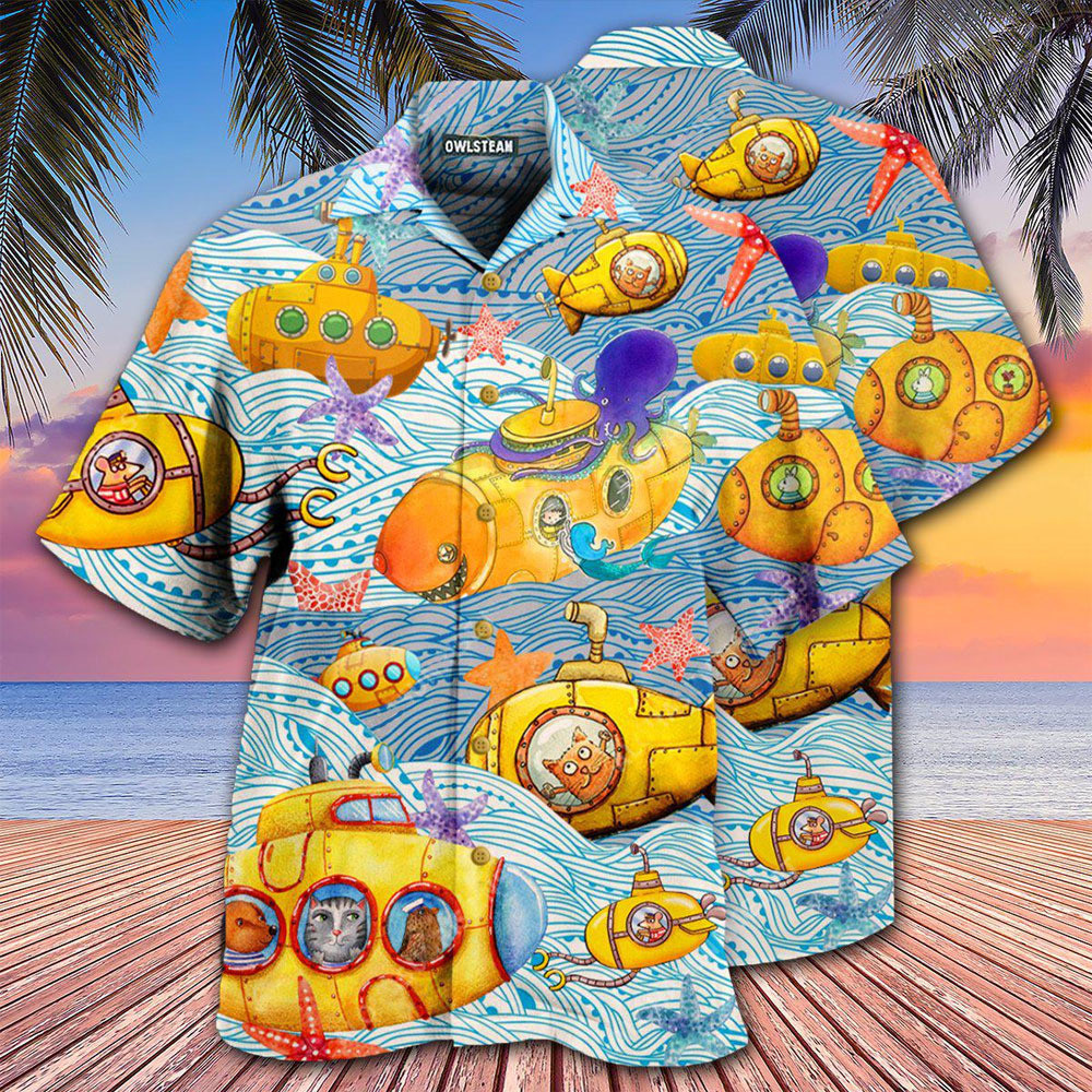 Submarine Hawaiian Shirt Perfect Gift Ideas For Submarine Lover Shirt For Men and Women