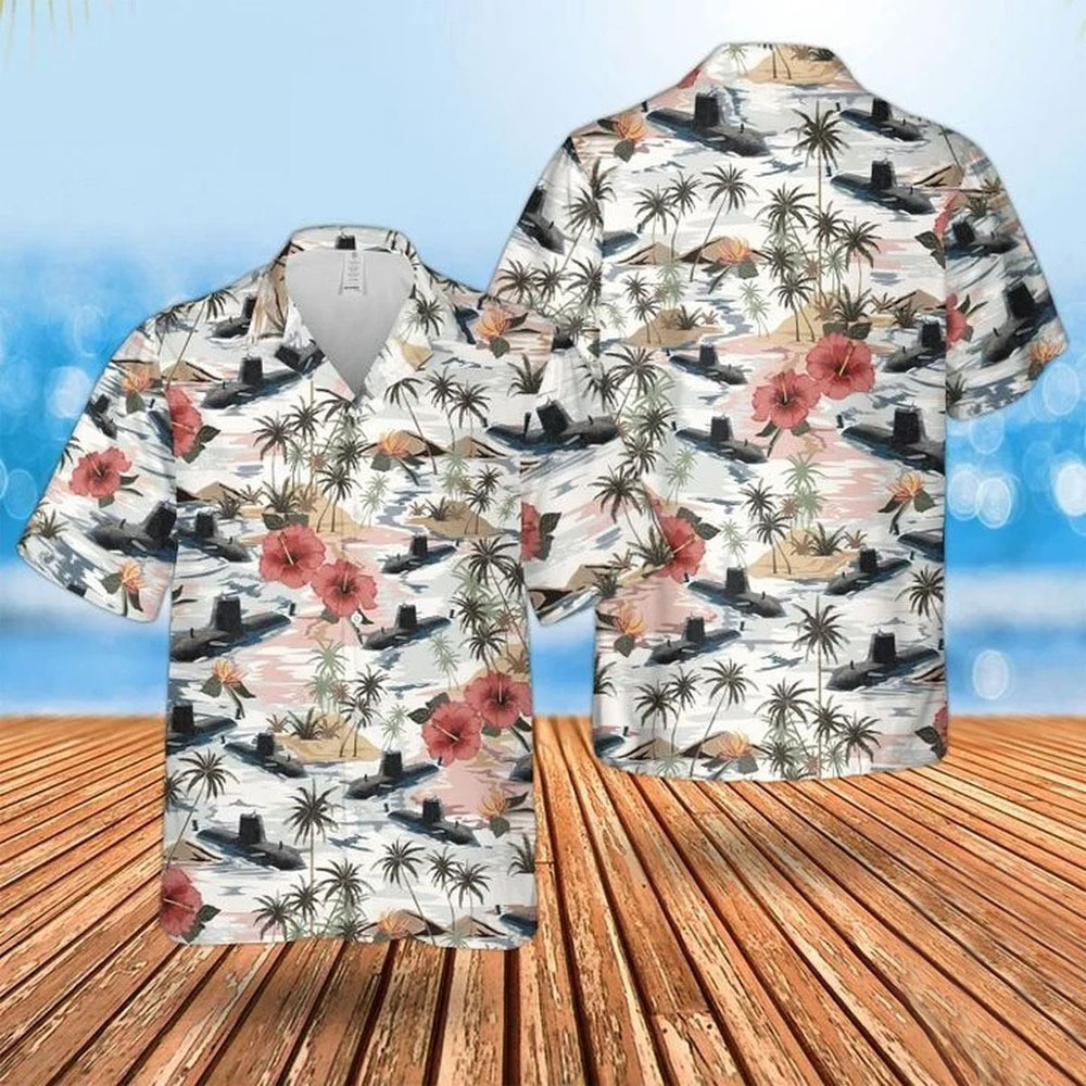 Submarine Hawaiian Shirt Perfect Gift Ideas For Submarine Lover Shirt For Men and Women