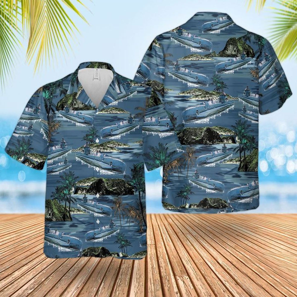 Submarine Hawaiian Shirt Submarine Lover Gifts Shirt For Men and Women