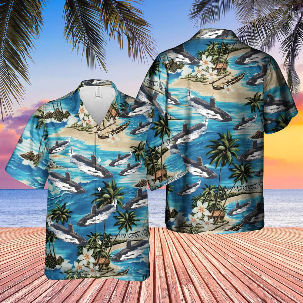 Submarine Hawaiian Shirt Submarine Shirt For Submarine Lover Shirt For Men and Women