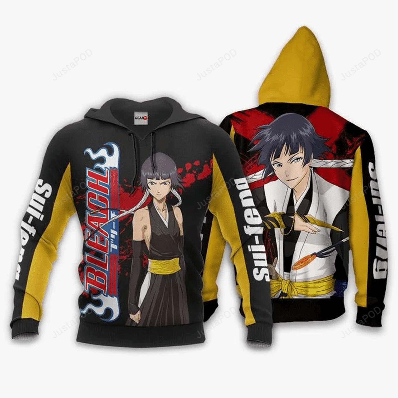 Sui Fong Anime Manga Bleach 3d All Over Print Hoodie